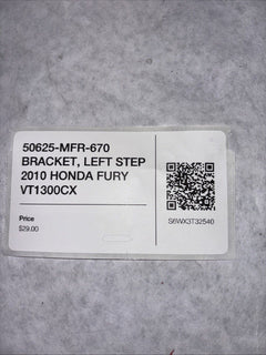 50625-MFR-670 BRACKET, LEFT STEP 2010 HONDA FURY VT1300CX