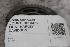 35805-06A GEAR, COUNTERSHAFT-FIRST HARLEY DAVIDSON