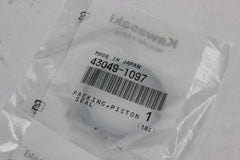 NEW CALIPER PISTON PACKING SEAL 43049-1097 2002 KAWASAKI ZX-6