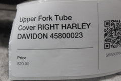 Upper Fork Tube Cover RIGHT HARLEY DAVIDON 45800023