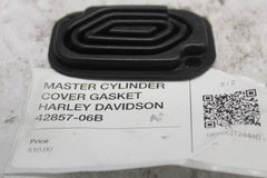 MASTER CYLINDER COVER GASKET HARLEY DAVIDSON 42857-06B