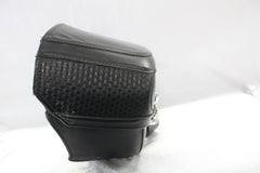 91138-09 LEATHER SADDLEBAG BASKET WEAVE RIGHT HARLEY DAVIDSON