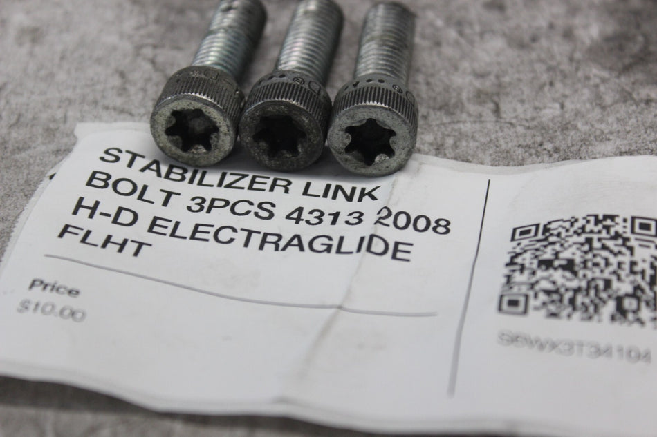 STABILIZER LINK BOLT 3PCS 4313 2008 H-D ELECTRAGLIDE FLHT