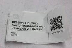 RESERVE LIGHTING SWITCH 27010-1069 1993 KAWASAKI VULCAN 750