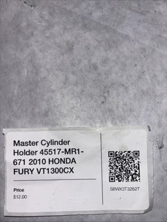 Master Cylinder Holder 45517-MR1-671 2010 HONDA FURY VT1300CX