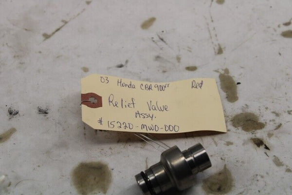 OEM Honda Motorcycle Relief Valve #15220-MW0-000 2003 CBR900RR