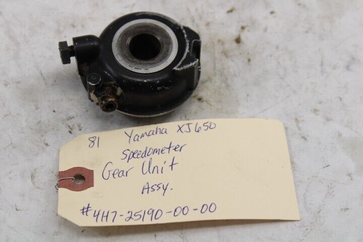 OEM Yamaha Motorcycle 1981 XJ650 Speedo Gear Unit 4H7-25190-00-00