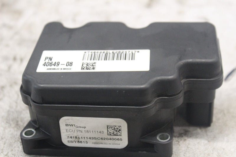ELECTRONIC ABS UNIT CONTROLLER 40649-08 2010 H-D ULTRA CLASSIC FLHTCU