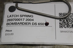 LATCH SPRING 269700017 2004 BOMBARDIER DS 65010