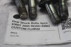 Rear Shock Bolts 4pcs #3607 2005 ROAD KING CUSTOM FLHRSI