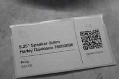 5.25" Speaker 2ohm Harley Davidson 76000096