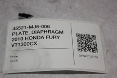 45521-MJ6-006 PLATE, DIAPHRAGM 2010 HONDA FURY VT1300CX