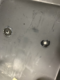 OEM Harley Davidson Saddlebag Lid 2014+ Touring 90200413 LEFT Black Silver Pin