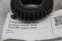 Crank Balancer Gear #12666-24F00 2008 SUZUKI GSX1300R