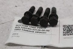 BOTTOM TREE PINCH BOLT (4) 18G-23128-00-00  1983 YAMAHA VIRAGO XV500K