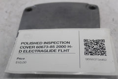 POLISHED INSPECTION COVER 60673-85 2000 H-D ELECTRAGLIDE FLHT