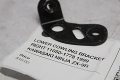 LOWER COWLING BRACKET RIGHT 11050-1778 1999 KAWASAKI NINJA ZX-9R