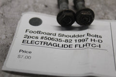 Footboard Shoulder Bolts 2pcs #50635-82 1997 H-D ELECTRAGLIDE FLHTC-I