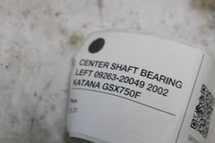 CENTER SHAFT BEARING LEFT 09263-20049 2002 KATANA GSX750F