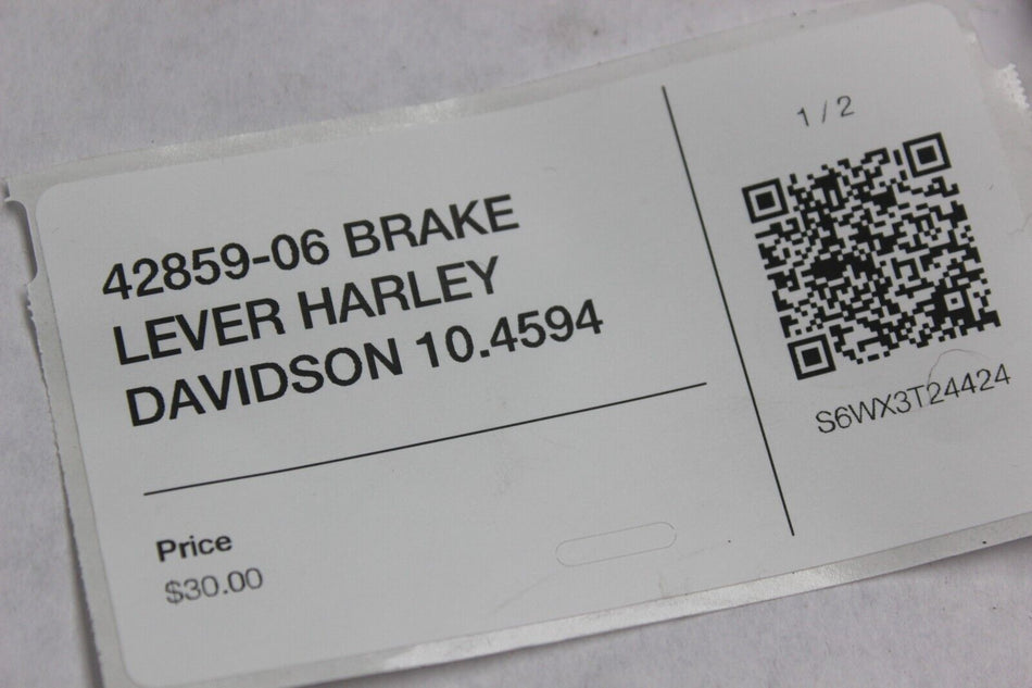 42859-06 BRAKE LEVER HARLEY DAVIDSON 10.4594