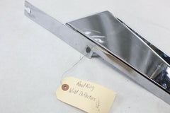 Chrome LEFT Fork Mounted Wind Deflector 2013 Harley Davidson Road King
