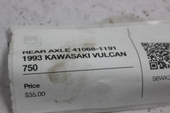 REAR AXLE 41068-1191 1993 KAWASAKI VULCAN 750