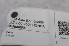Front Axle Bolt 90305-ML7-000 2006 HONDA CBR600RR