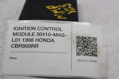 IGNITION CONTROL MODULE 30410-MAS-L01 1998 HONDA CBR900RR