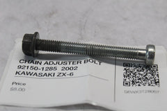 CHAIN ADJUSTER BOLT 92150-1285 2002 KAWASAKI ZX-6