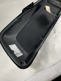 OEM Harley Davidson Saddlebag Lid 2014+ Touring 90200413 LEFT Black Silver Pin