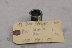 OEM Honda Motorcycle 1999 CBR600F4 Pivot Adjusting Bolt Left 52109-MBW-000
