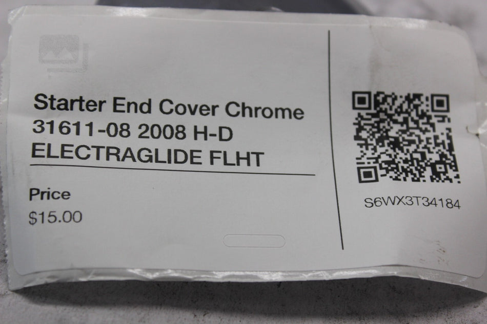 Starter End Cover Chrome 31611-08 2008 H-D ELECTRAGLIDE FLHT