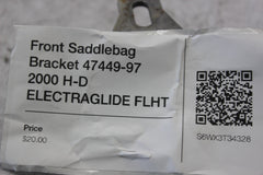 Front Saddlebag Bracket 47449-97 2000 H-D ELECTRAGLIDE FLHT