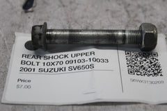 REAR SHOCK UPPER BOLT 10X70 09103-10033 2001 SUZUKI SV650S