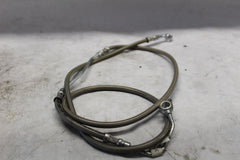 38937-09 STAINLESS BRAKE LINE HARLEY DAVIDSON