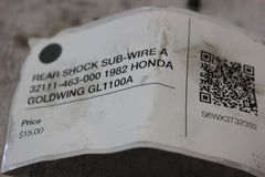 REAR SHOCK SUB-WIRE A 32111-463-000 1982 HONDA GOLDWING GL1100A