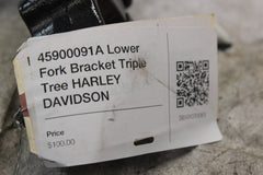 45900091A Lower Fork Bracket Triple Tree HARLEY DAVIDSON