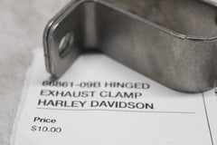 66861-09B HINGED EXHAUST CLAMP HARLEY DAVIDSON