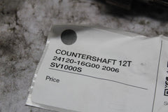 COUNTERSHAFT 12T 24120-16G00 2006 SV1000S
