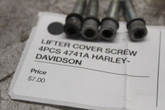 LIFTER COVER SCREW 4PCS 4741A HARLEY-DAVIDSON
