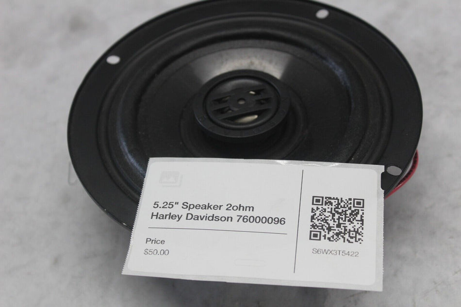 5.25" Speaker 2ohm Harley Davidson 76000096