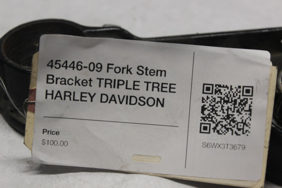 45446-09 Fork Stem Bracket TRIPLE TREE HARLEY DAVIDSON