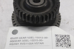 IDLER GEAR 1 (5EL-15512-00-00) GEAR 3 (5EL-15515-00-00) 2001 XVS1100A VSTAR CLAS