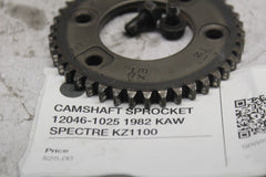 CAMSHAFT SPROCKET 12046-1025 1982 KAW SPECTRE KZ1100