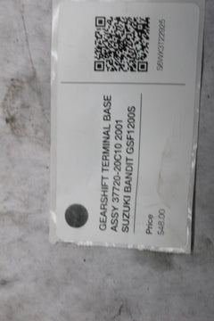 GEARSHIFT TERMINAL BASE ASSY 37720-20C10 2001 SUZUKI BANDIT GSF1200S