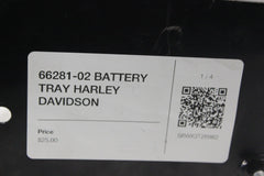 BATTERY TRAY 66281-09 2010 H-D ULTRA CLASSIC FLHTCU