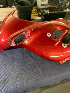 OEM Suzuki Fairing Left Side 2002 Katana 750 GSX750 Red Finish