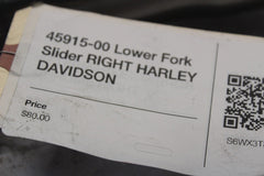 45915-00 Lower Fork Slider RIGHT HARLEY DAVIDSON