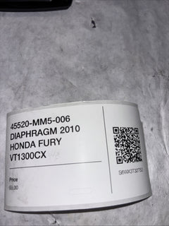 45520-MM5-006 DIAPHRAGM 2010 HONDA FURY VT1300CX