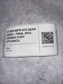 41300-MFR-670 GEAR ASSY., FINAL 2010 HONDA FURY VT1300CX